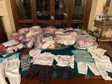 Abbigliamento bambina da 0 a 18 mesi