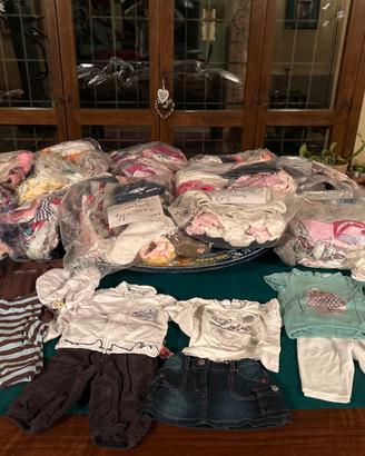 Abbigliamento bambina da 0 a 18 mesi