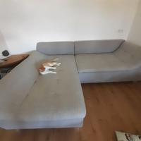 Divano grigio chiaro