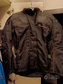 giacca moto in cordura 