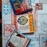 n.3 album con 9dischi 33 giri, verdi e rossini