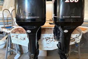 coppia Fuoribordo Mercury optimax 200 cv XL