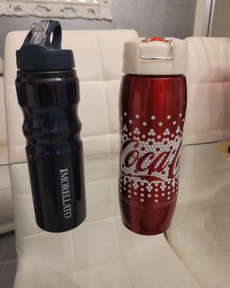 2 borracce Coca Cola e Morellato