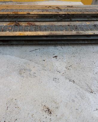 grate in acciaio 