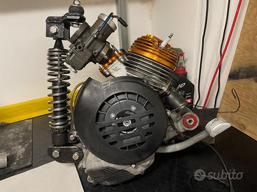 Blocco motore girato vespa