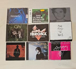 CD rock con Pink Floyd The wall etc.