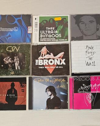 CD rock con Pink Floyd The wall etc.