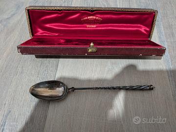 cucchiaio in argento puro, 33g