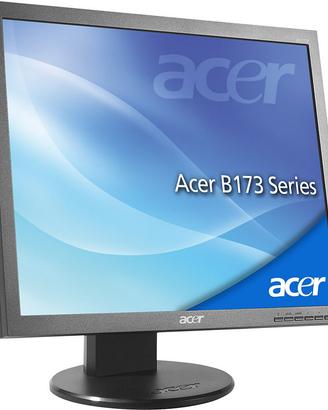 Acer B173 17" HD 4:3 anti riflesso, DVI+VGA, audio