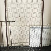 Ikea letto in metallo con struttura rete 122 x 190