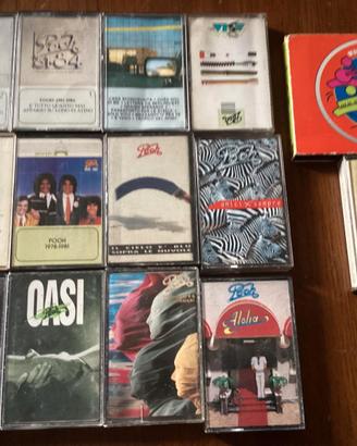 Pooh musicassette 14 pz anni 70/80 - leggere