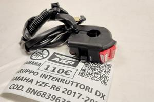 GRUPPO INTERRUTTORI DESTRO DEVIO LUCI PER YAMAHA Y