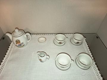 Servizio da te per bambole vintage