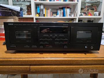 PIASTRA YAMAHA NATURAL SOUND DOUBLE CASS KX-W392