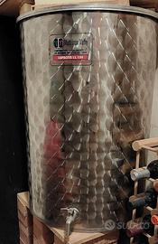 Serbatoio in acciaio inox per vino/olio