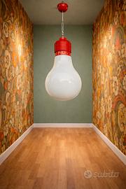 Lampadario vintage a forma di maxi lampadina