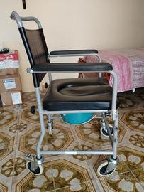 sedia a rotelle per spazi stretti 