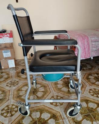 sedia a rotelle per spazi stretti 