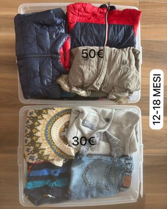 Abbigliamento bambino 12-18 e 18-24