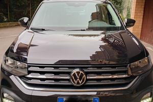 Volkswagen t-cross 1.0 95 CV benzina style nera