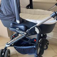 Passegino trio cam orsetto in perle