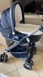 Passegino trio cam orsetto in perle