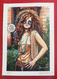 Oil Art  Giclée - Janis - Limited Edition 1/33