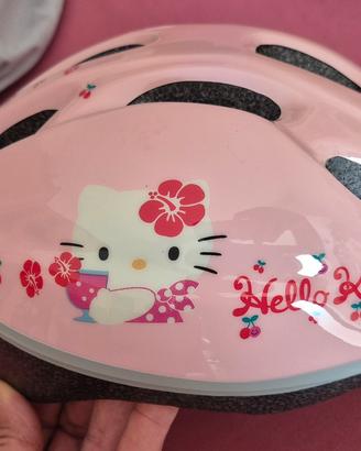Casco da bicicletta  bambina Hello Kitty perfetto