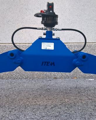 Pinza Legna 110cm IPL1100D+ Rotatore Idraulico 10q