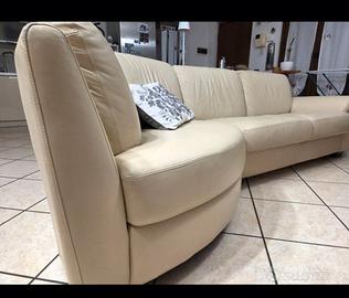 Divano letto in pelle Chateau d'Ax