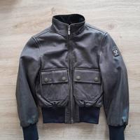 Bomber vintage bambino vera pelle Belstaff..