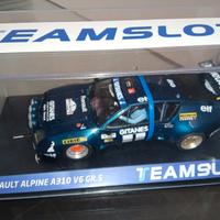Slot car Team Slot Renault Alpine A310 Rally Nuova