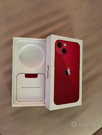 Scatola / custodia IPHONE 13 rosso