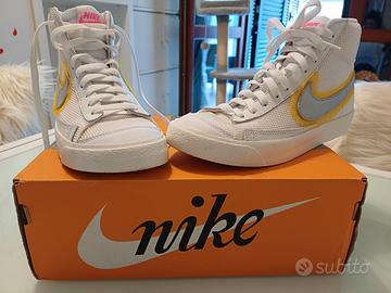 Nike Blazer Mid '77 Vintage - Bianco/Giallo/Rosa 