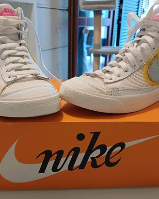 Nike Blazer Mid '77 Vintage - Bianco/Giallo/Rosa 