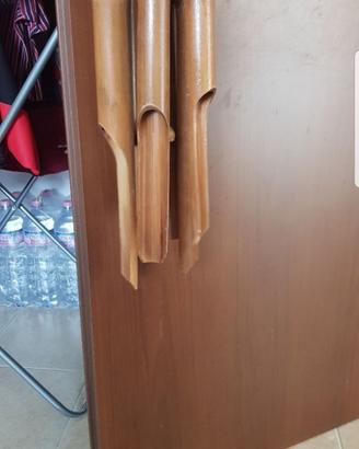 Musica del vento in legno di bambù e cocco