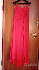 Abito da damigella/matrimonio/sera con stola