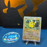 Carta Raw Pikachu legendary Collection Reverse