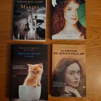 4 LIBRI NARRATIVA  Nuovo/Come nuovo