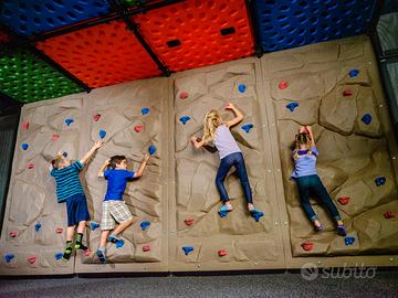 Parete Arrampicata x bambini - Giochi Gonfiabili