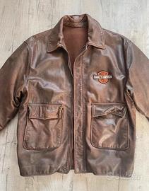 Giacca vintage vera pelle Harley Davidson – L