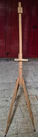 Cavalletto per pittori in legno