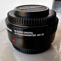 teleconverter olympus 2x mc.20 per micro 4/3