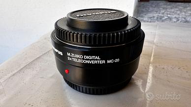 teleconverter olympus 2x mc.20 per micro 4/3