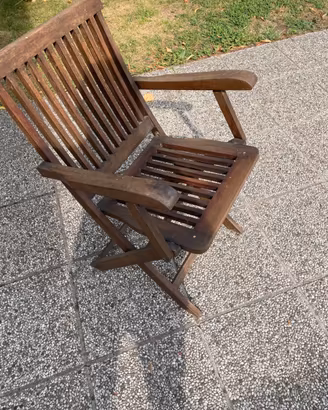 Sedie da giardino