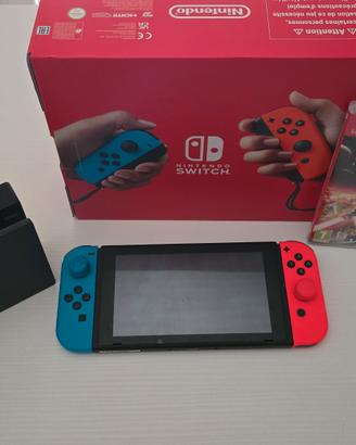 Nintendo switch + lego star wars + custodia