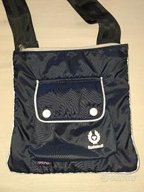 borsa Belstaff Originale vintage nera messenger cr