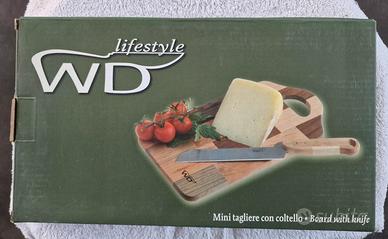 MINI TAGLIERE CON COLTELLO