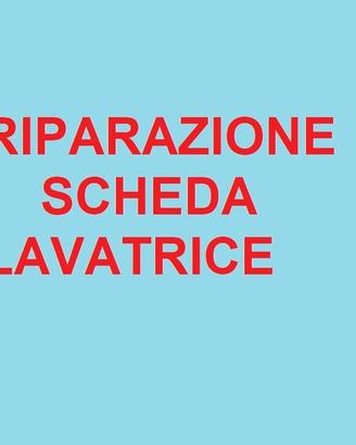 Scheda lavatrice  Whirlpool, Electrolux, Bosch