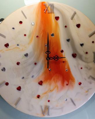 Orologio da parete in resina 45 cm san valentino